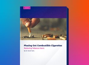Phasing out combustible cigarettes report cover