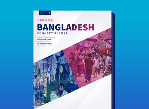 Country report cover for Bangladesh with images of people in Bangladesh